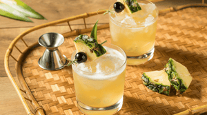 Non-alcoholic Mai Tai cocktail / mocktail