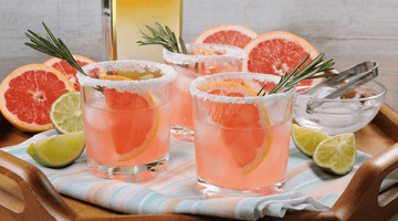 non-alcoholic paloma mocktail