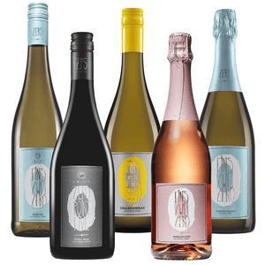 Leitz non-alcoholic wine sampler: Chardonnay, Pinot Noir, Riesling & Rose