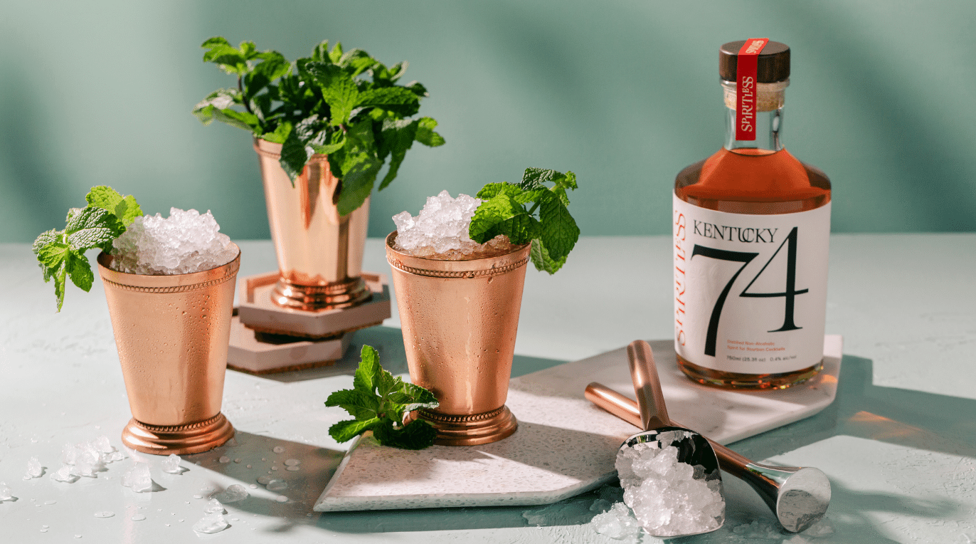 Non-Alcoholic Mint Julep Cocktail / Mocktail Recipe – The Dry
