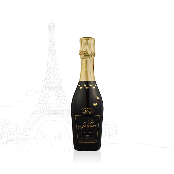 So Jennie Paris Blanc Dry 375ml non-alcoholic sparkling wine