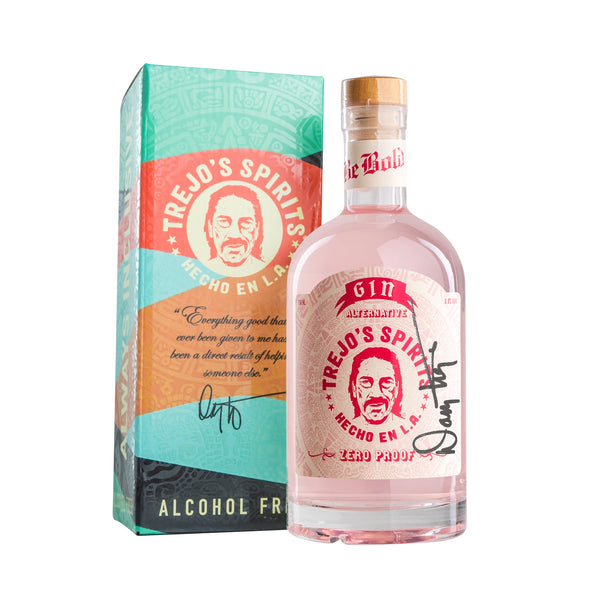 Trejo's Spirits Gin Alternative Signed by Danny Trejo