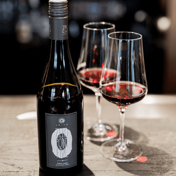 non-alcoholic Leitz Pinot Noir red wine
