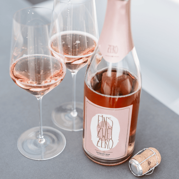 Leitz non-alcoholic sparkling rose wine alternative