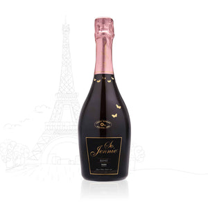 So Jennie Paris Rosé Bubbly 750ml non-alcoholic sparkling wine