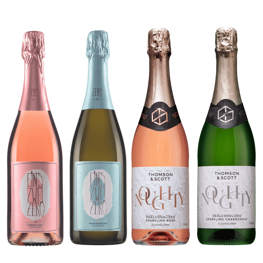 Non-Alcoholic Sparkling Wine Sampler Pack – The Dry Goods Beverage Co.