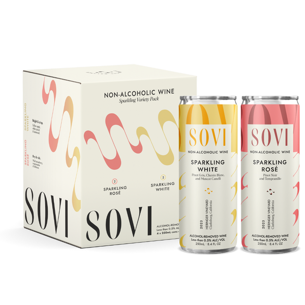 Sovi Sparkling Variety 4-Pack Cans