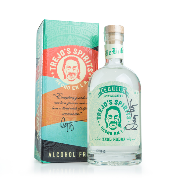 Trejo's Spirits Tequila Alternative signed by Danny Trejo