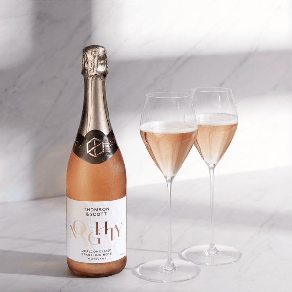 Noughty Non-Alcoholic Sparkling Rosé | Champagne Alternative