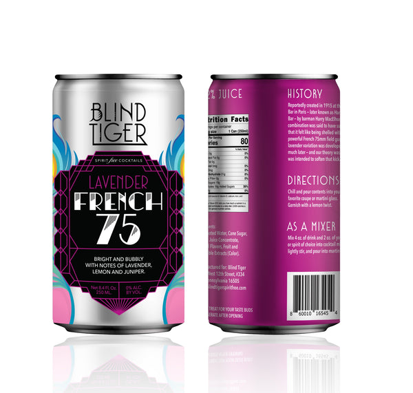 Lavender French 75 Cans by Blind Tiger