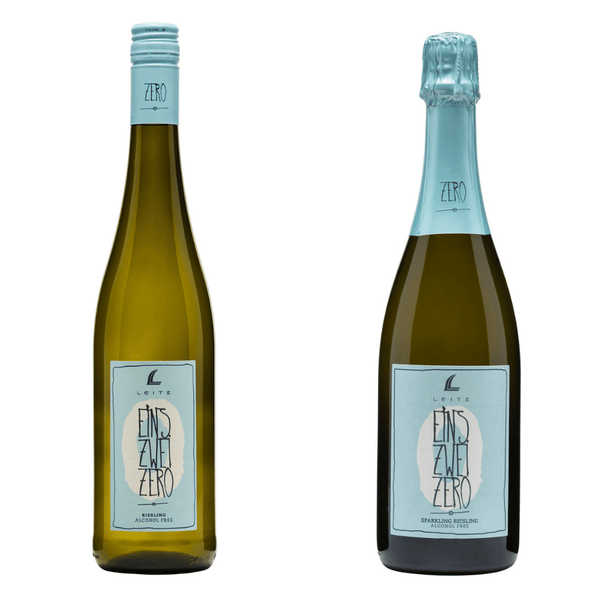 Leitz Eins Zwei Zero non-alcoholic Riesling wine duo