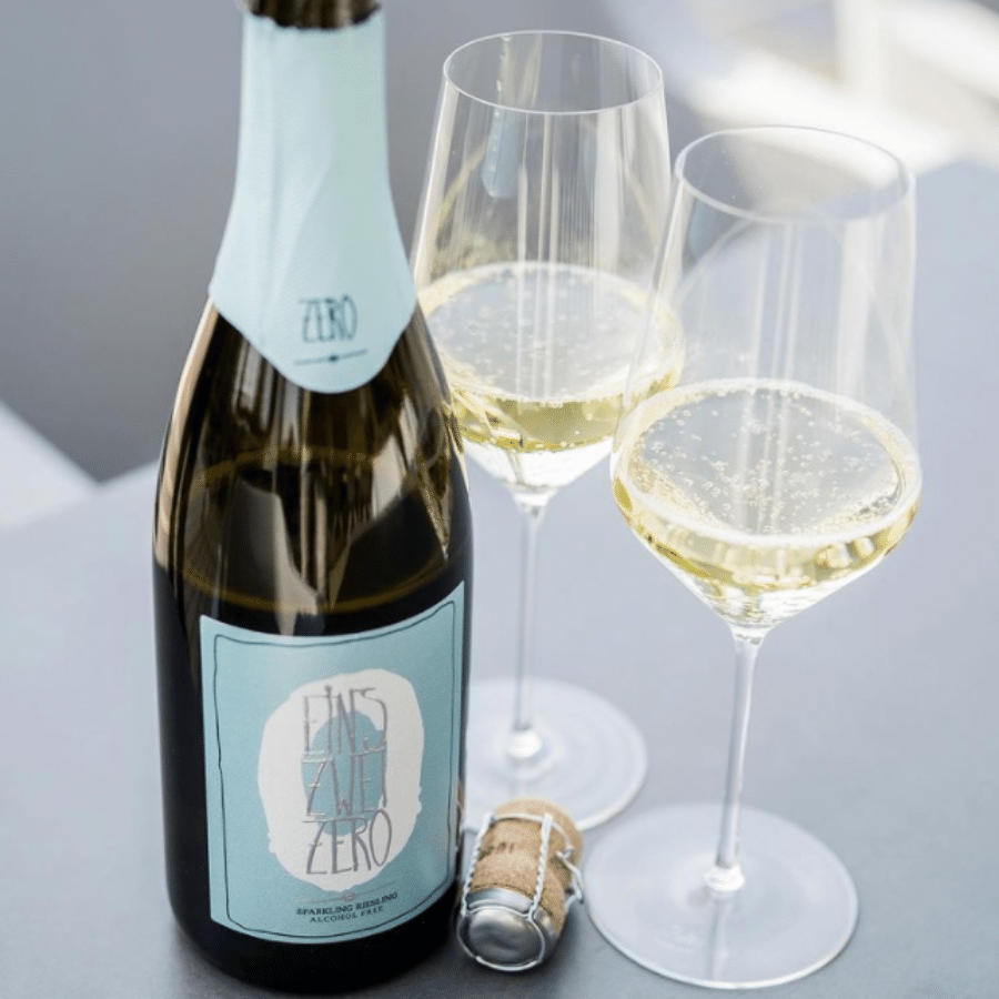 Leitz Eins Zwei Zero NonAlcoholic Sparkling Riesling Wine The Dry