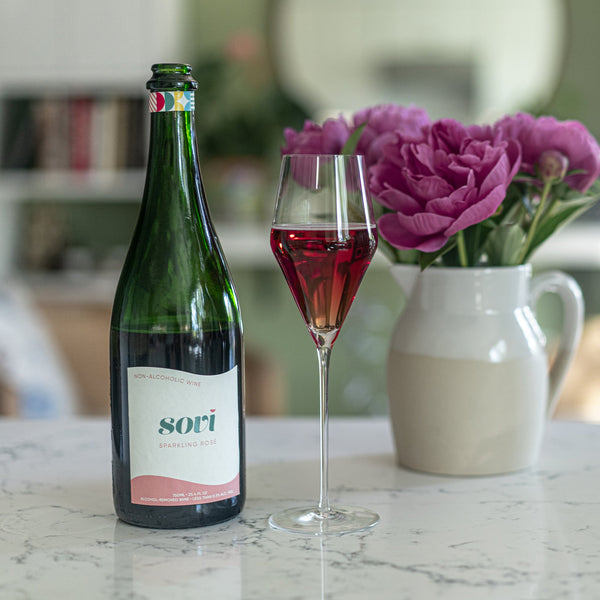 Sparkling Rosé Bottle by Sovi